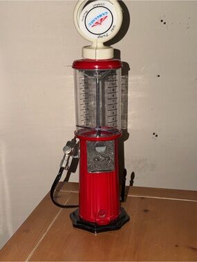 Classic Red Gas Pump Candy Dispenser by Carousel